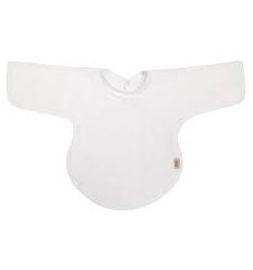BIB WITH SLEEVES - DAISY WHITE 23