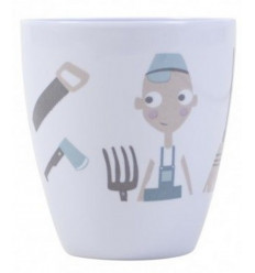 MELAMINE CUP FARM BOY 8