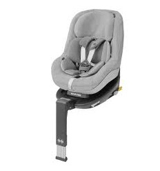 CARSEAT COV MC PEARL GR1+ SIL GRY 23