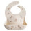 MUSHIE SILICONE BIBS PINK FLOWERS 221