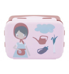 LUNCH BOX PLASTIC FARM GIRL 62