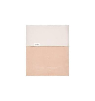 COUV.LIT BEBE FLANELLE ODDI ROSA 24