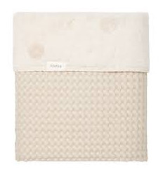 WIEGDEK. WAFEL/TEDDY OSLO PEBBL/WHI 23