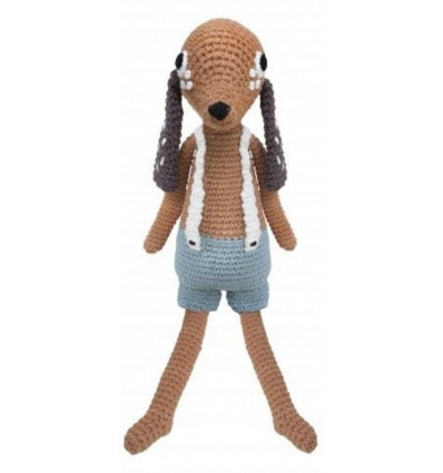 CROCHET ANIMAL DOG BOB 201
