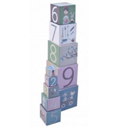 STACKING BLOCKS 10 PCS FARM 8
