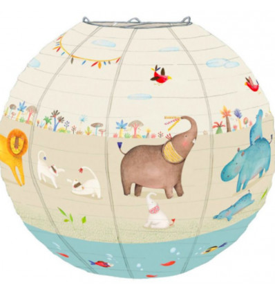PAPIEREN LAMPION 9