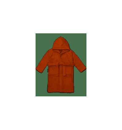 BATHROBE 1-2Y HUSH RUST 25
