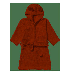 BATHROBE 1-2Y HUSH ROSE 241