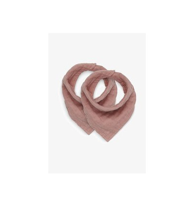 BANDANA BIB 2-PACK HUSH ROSE 25