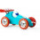 VOITURE DE COURSE TURQUOISE - ROUGE 9