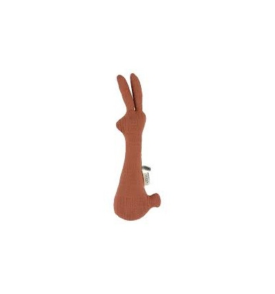RATTLE RABBIT BLISS CORAL 25
