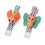 WRIST RATTLE BUTTERFLY 241