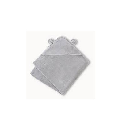 HOODED TOWEL - FOG 24