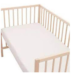 CRIB SHEET - SMALL - WHITE 24