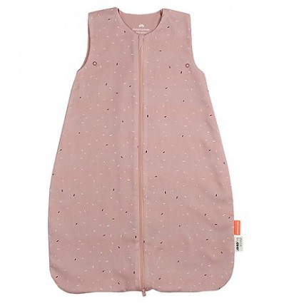 MUSLIN SLEEP SACK BLUSH 24