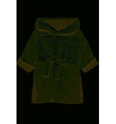 BATH ROBE 4-6Y DAISY WHITE 25