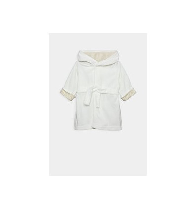 BATH ROBE 2-4Y DAISY WHITE 24