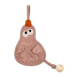 PACIFIER HOLDER DUCK - SILKY LILAC 25