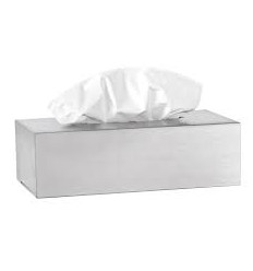 KLEENEX HOLDER WITH KLEENEX SIL GRY 221