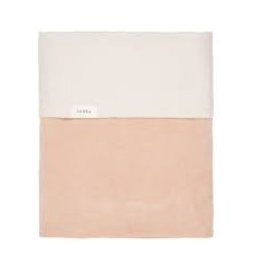 WIEGDEK. FLANEL ODDI ROSA SALT 75X100 24