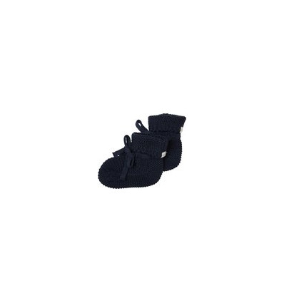U BOOTIES KNIT NELSON BLAUW 1-SIZE 22