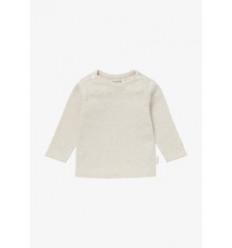 U TEE LS HESTER TEXT BEIGE/HUID 74 22