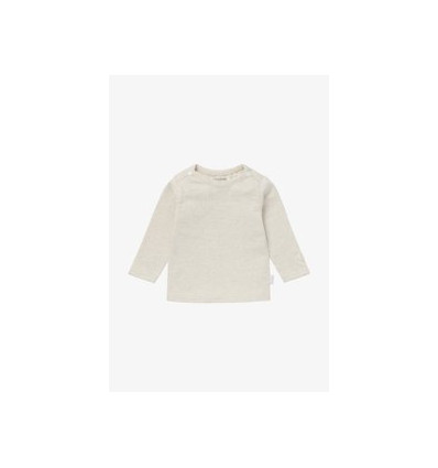 U TEE LS HESTER TEXT BEIGE/HUID 74 22