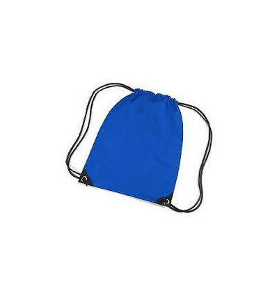 SCHOOL STRING BAG BOLD BLUE 25