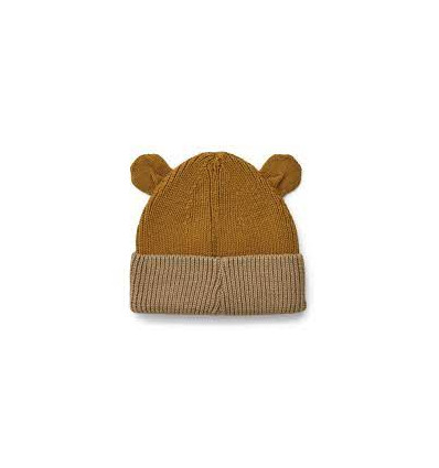 GINA BEANIE GOLDEN CARAMEL OAT 6-9M 22