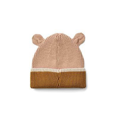 GINA BEANIE DROSE/SANDY/GOLD CAR9-12M 22