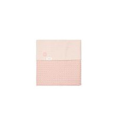 WIEGDEK. WAFEL/FLANEL ANTW ROSA/PEB 23