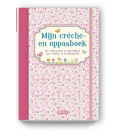MIJN CRECHE- EN OPPASBOEK ROZE 20