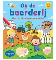 KLEUR/ STICKERBOEK - BOERDERIJ 3-5Y 23