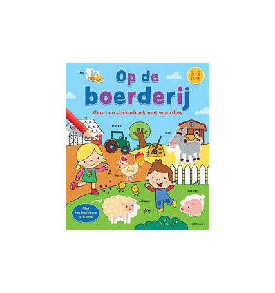 KLEUR/ STICKERBOEK - BOERDERIJ 3-5Y 23