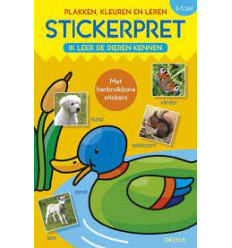 STICKERPRET LEER DE DIEREN KENNEN 3-5 23