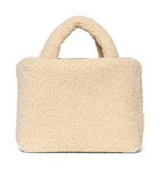 ECRU MINI TEDDY HANDBAG 23