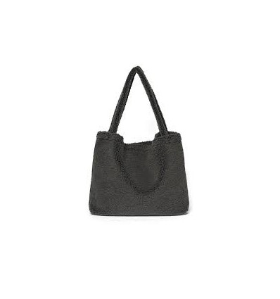 REVERSIBLE DARK GRAY TEDDY MOMBAG 23