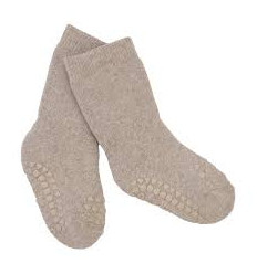 N-SLIP SOCKS SAND 1-2Y/20-22 23