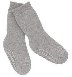 N-SLIP SOCK GREY MELANGE 1-2Y/20-22 23