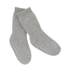 N-SLIP SOCK GREY MELANGE 6-12M/17-19 23