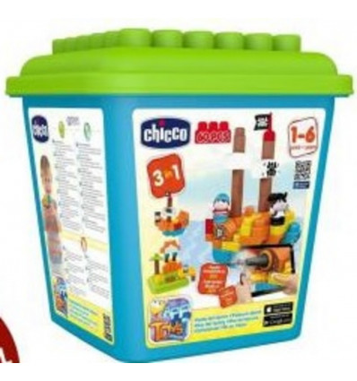 APP TOYS BLOCKS ILE AU TRESOR 60 PCS 6