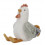 PELUCHE POULET 17CM LITTLE FARM 231