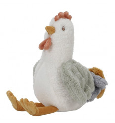 PELUCHE POULET 17CM LITTLE FARM 231
