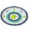 / GREEN 6 PLATE WITH