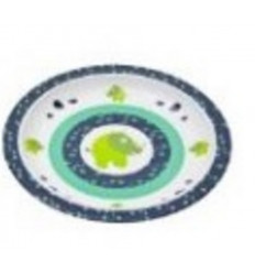 / GREEN 6 PLATE WITH