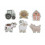 6 EN 1 PUZZLE LITTLE FARM FSC 231