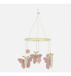 CRIB MOBILE BUTTERFLY 25