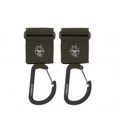 CAS STROL HOOKS+CARABIN 2P ANTHR 25