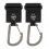 CAS STROL HOOK +CARABIN 2P BLACK 25