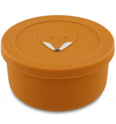 SILICONE SNACK POT WITH LID-MR FOX 25